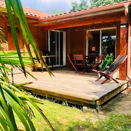 Pays Basque&landes Maison Bois Classee 4 Etoiles Dom wakacyjny