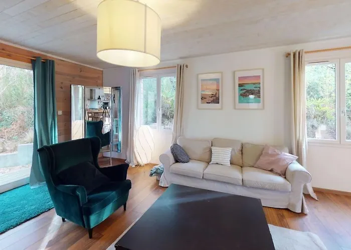 Pays Basque&landes Maison Bois Classee 4 Etoiles بيت للعطل *